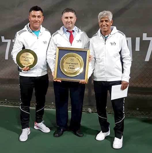 שנה שנייה ברציפות: לוד אלופת המדינה בטניס לשנת 2018