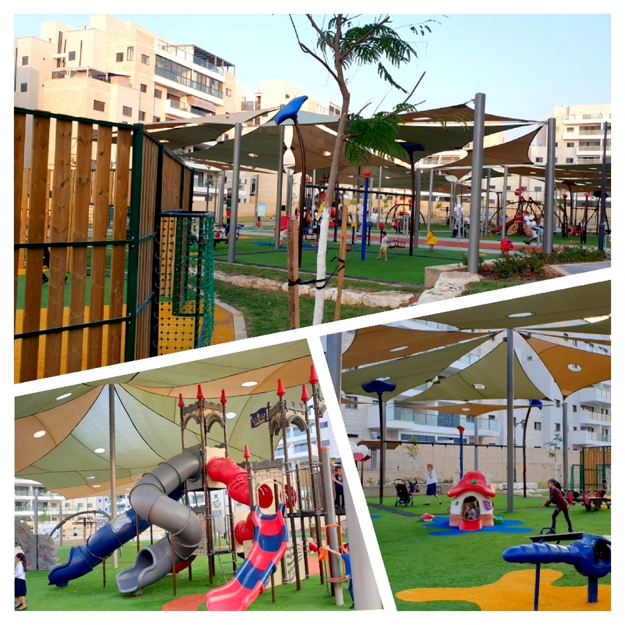 פארק חדש ורחב ידיים נחנך בשכונת 'שער העיר' בלוד